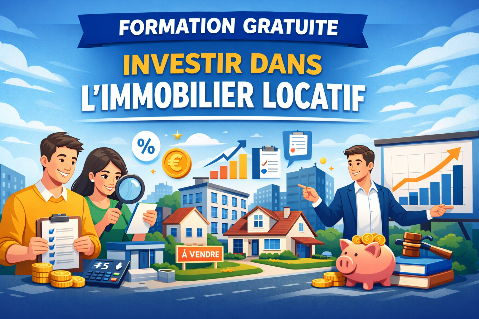 Formation gratuite investissement immobilier